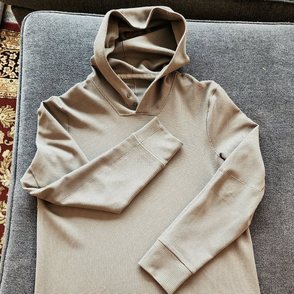 Lululemon Shift Stitch Hoodie - Olive Green - Medium